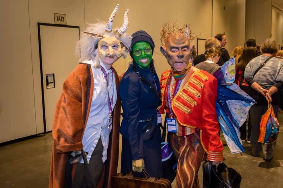 Fans of "Wicked" were in full force at BroadwayCon 2018.