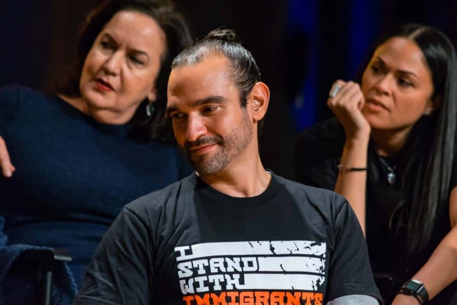 Our BroadwayCon 2018 visit highlight: the 10th anniversary reunion of the "In the Heights" cast! Javier Muñoz was so inspiring!