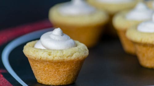Strawberry Cream Lemon Cookie Cups Recipe