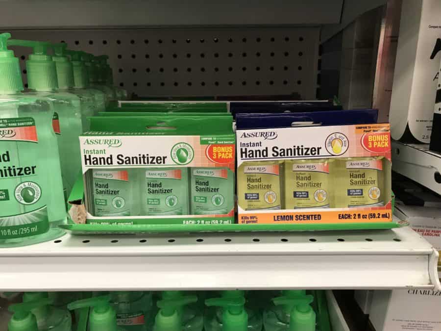 What to buy at the Dollar Store for your Disney vacation: Hand sanitizer