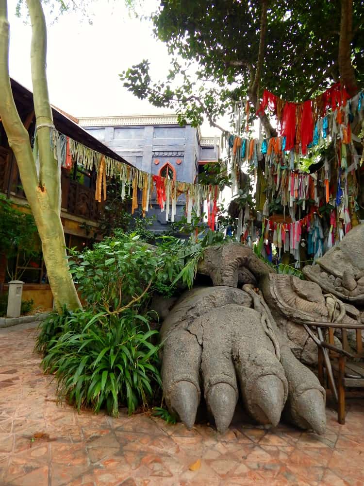 Animal Kingdom giant claw photo spot