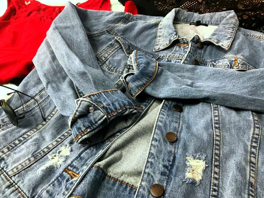 fashion brands you need to know for Spring 2018: STS Blue Amanda Frey hem oversize Denim Jacket