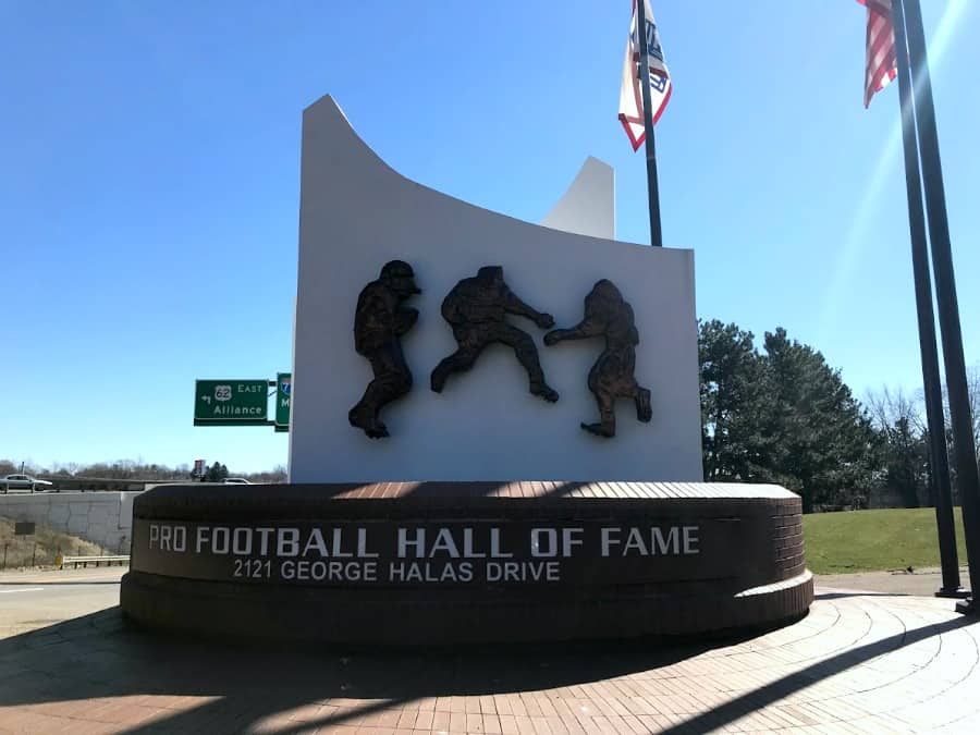 Pro Football Hall of Fame Insider's Tour entrance