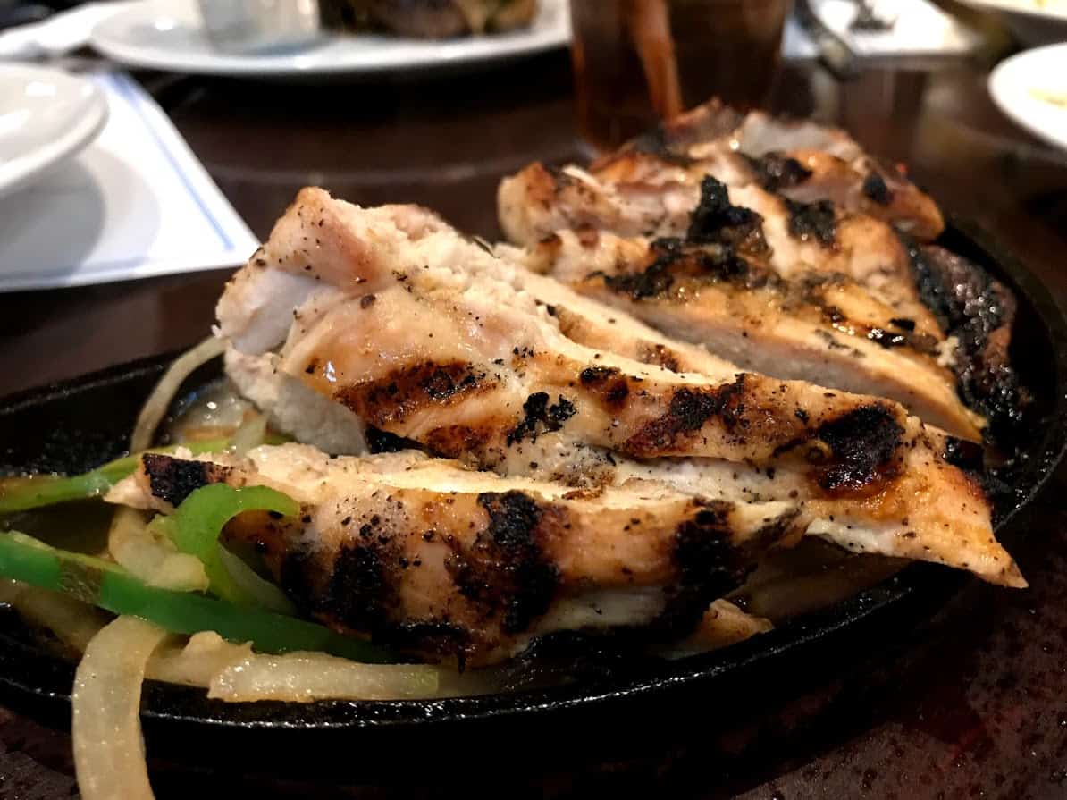Booking tours and attraction with TripAdvisor: Worth it or not? Hard Rock Cafe Chicken Fajitas from the Electric Menu.