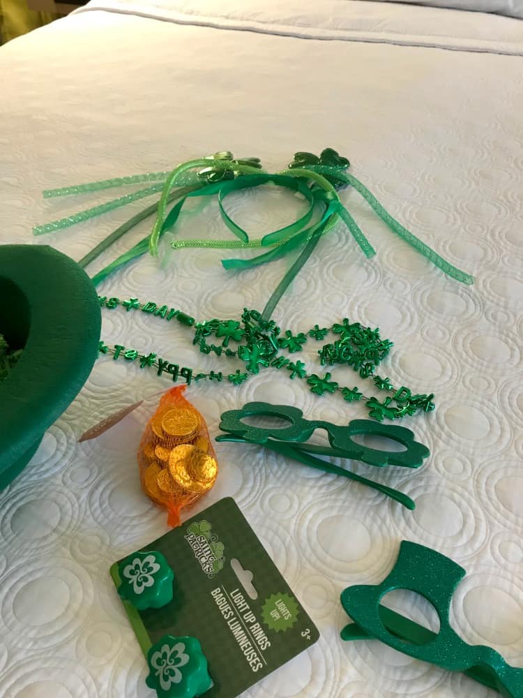 St. Patrick's Day decorations at Home2 Suites Dublin, Ohio! 