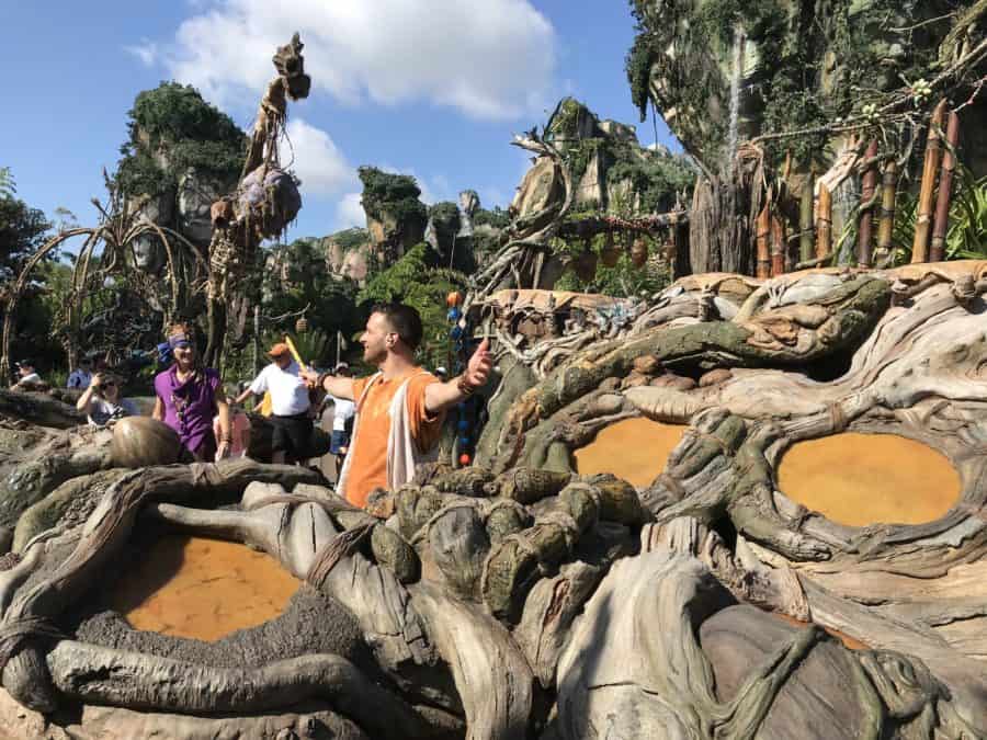 interactive experiences in Pandora - The World of Avatar: Drum Ceremony