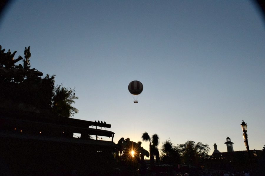 Characters in Flight at Disney Springs. Not free to fly, but definitely free to watch. Photo Credit: Steven Locke