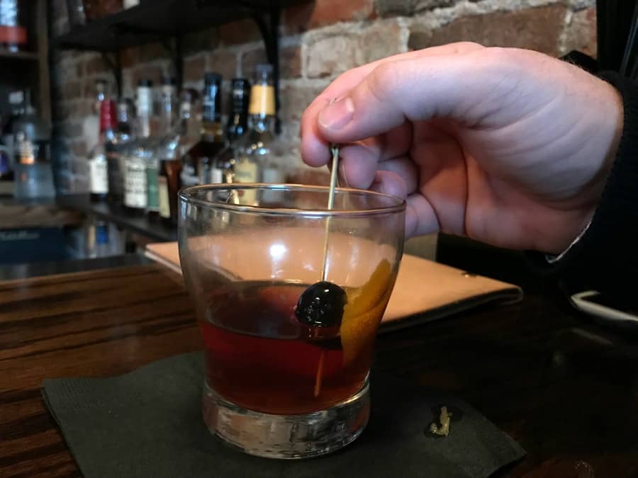 An Old Fashioned at Volstead Bar in Sandusky. 