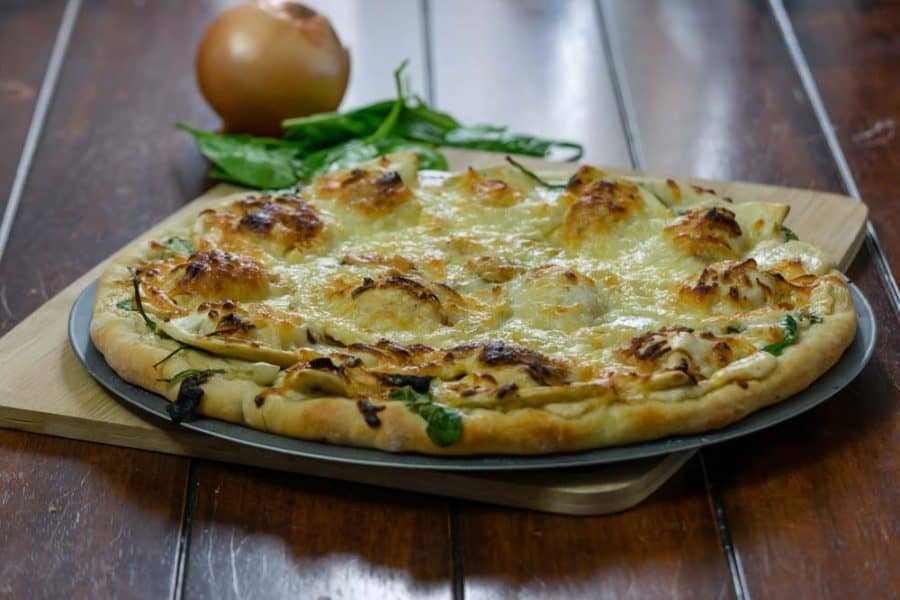 Easy Cheesy Pierogi Pizza Recipe