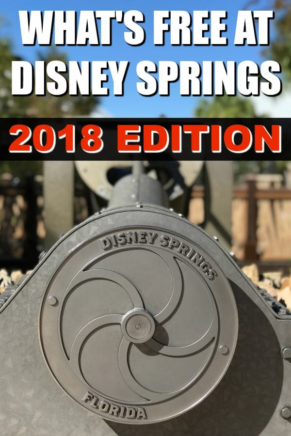 Budgeting for a trip to Walt Disney World can be tough, we get it. Knowing how and when to save on your vacation can definitely help - especially when you know what's free at Disney World! Here's our top choices for what's free at Disney Springs: 2018 edition.