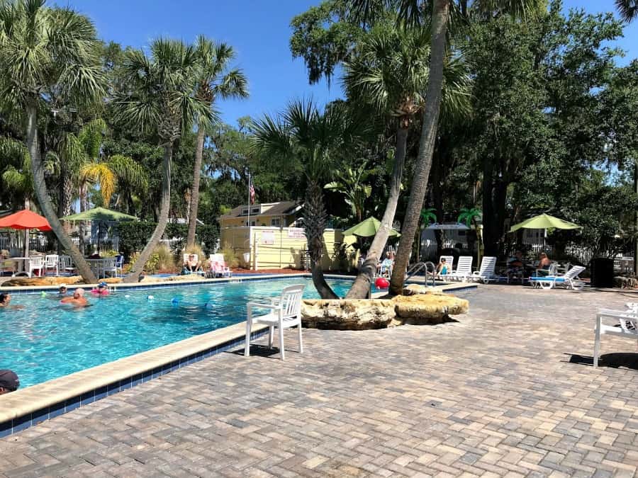 Tropical Palms RV Resort and Campground: outdoor pool