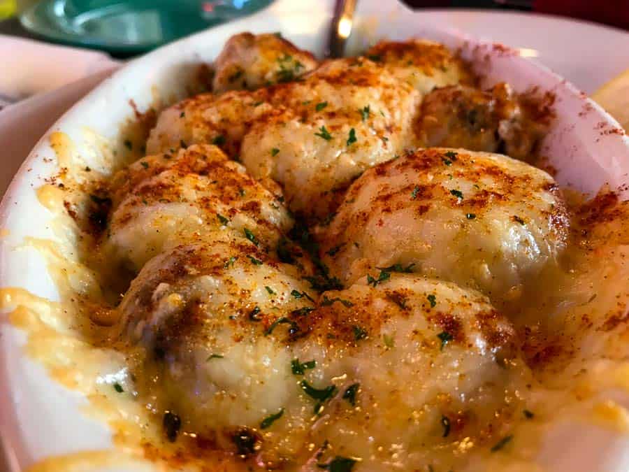 Grouper Cheeks at Cooter's Restaurant in Clearwater Beach. 