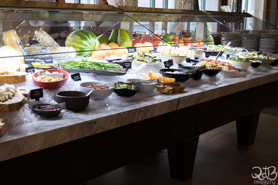 The Market Table at Fogo de Chao Pittsburgh.