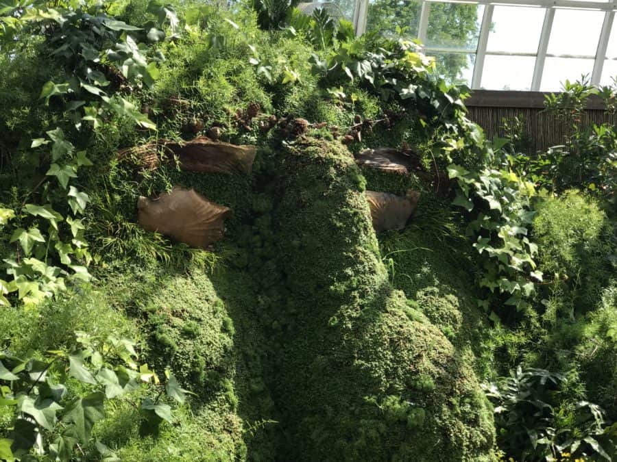 Troll in the garden! A close-up in the Serpentine room at Phipps.