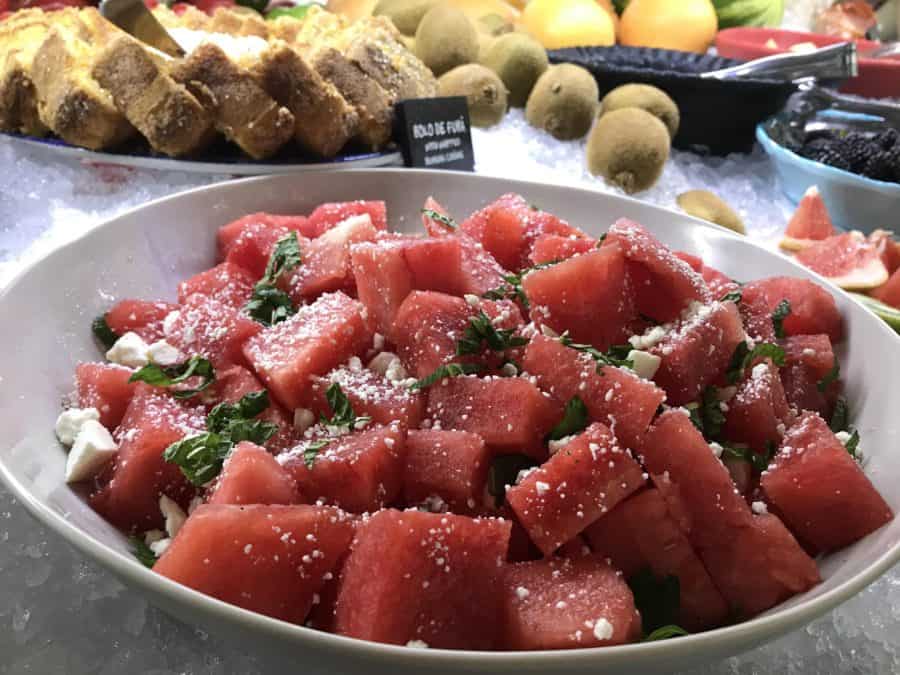 Fogo de Chão Pittsburgh Market Table Watermelon salad