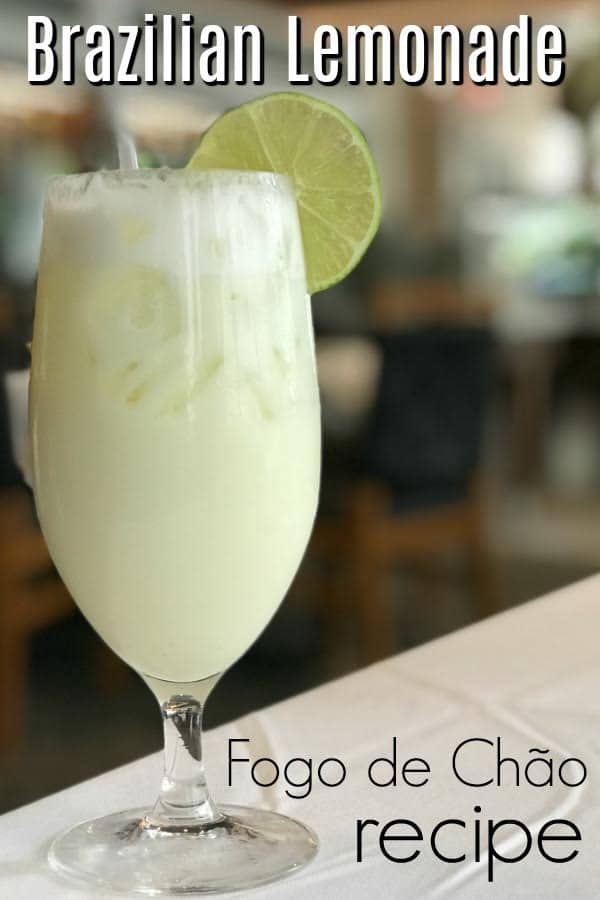 Want the official recipe for Fogo de Chao's Limeade? Here it is along with Brazilian barbecue tips! #FogoDeChao #Barbecue #Limeade #LimeadeRecipe #FogoDeChaoRecipe #SummerBarbecue