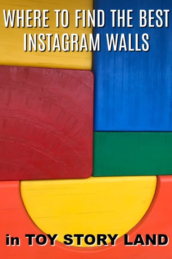 Ready for some brand new photo fun at Disney's Hollywood Studios? Here's where to find the best Instagram walls in Toy Story Land including locations! #Disney #ToyStoryLand #WallsofInstagram #DisneyInstagramWalls #DisneyParks #DisneySelfieWalls