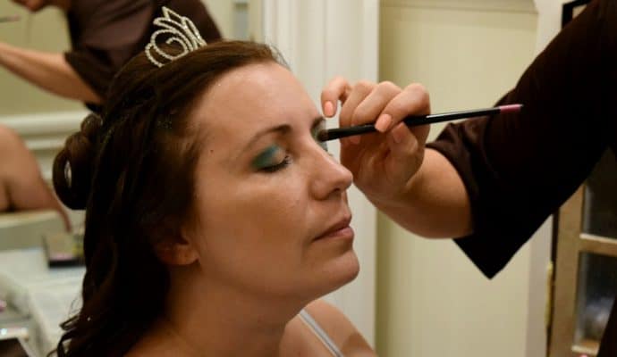 Disney Character Makeover at Walt Disney World: Channeling Cinderella for a beautiful makeup look!
