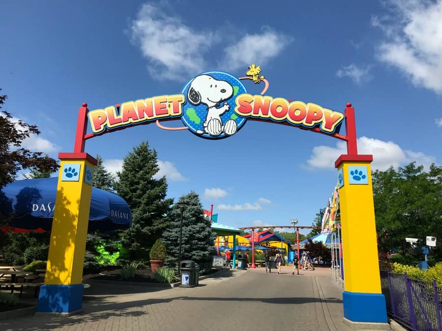 Planet Snoopy is a great spot for kiddos - and adults, too!