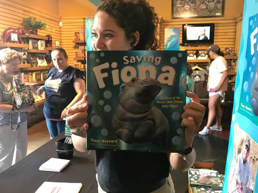 Saving Fiona, a new book in honor of Fiona the Hippo, and Cincinnati Zoo.