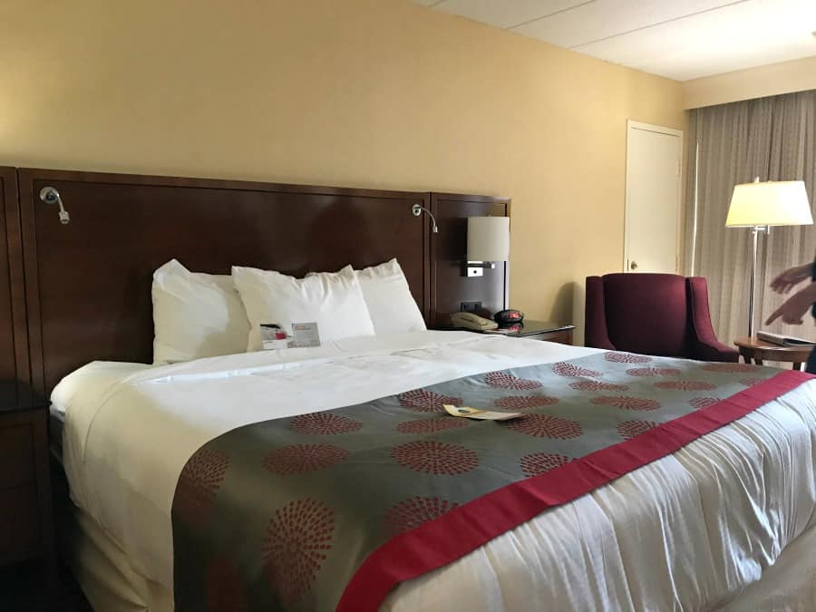 Ramada Plaza Fort Wayne Hotel & Conference Center King Tower Room.