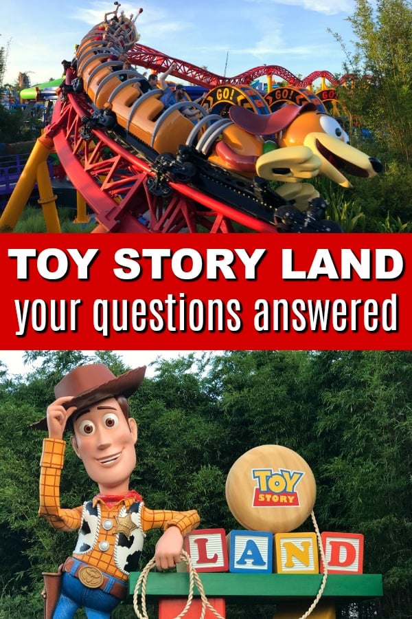 Ready to visit Toy Story Land but have questions beofre you go? Here are our best tips and tricks for navigating Toy Story Land - and your questions answered! #ToyStoryLand #Disney #WDW #ToyStory #ThemePark #Disneyworld #DisneyParks