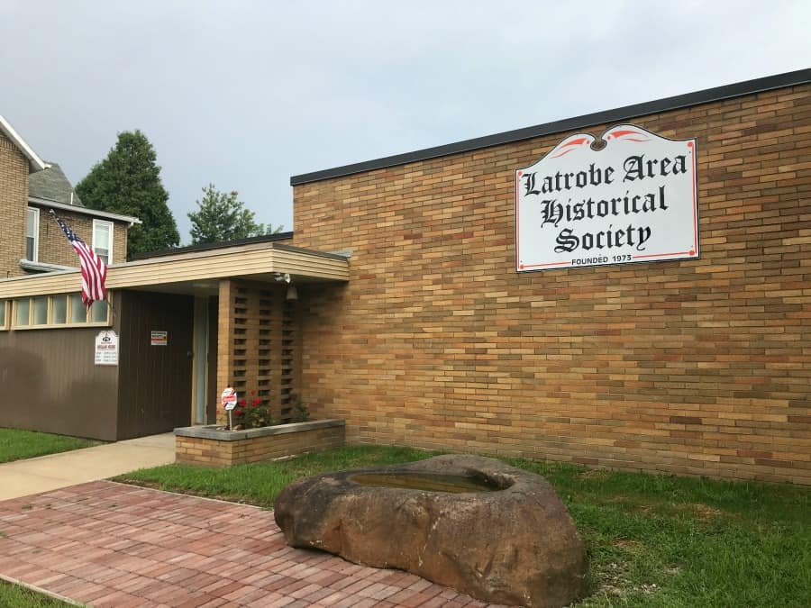 Latrobe Area Historical Society exterior.