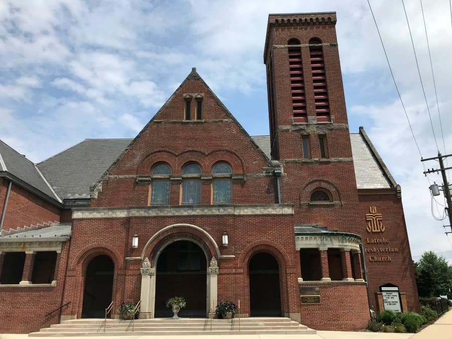 Latrobe Presbyterian Church - Fred Roger's childhood church.