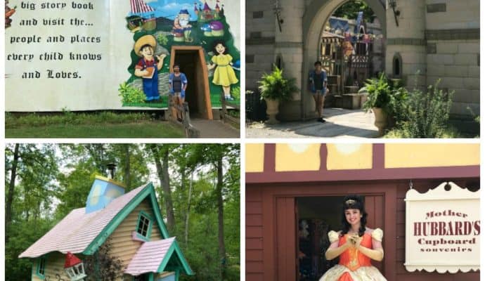 Pennsylvania theme parks - Classic nursery rhymes brought to life in Storybook Forest at Idlewild Park.