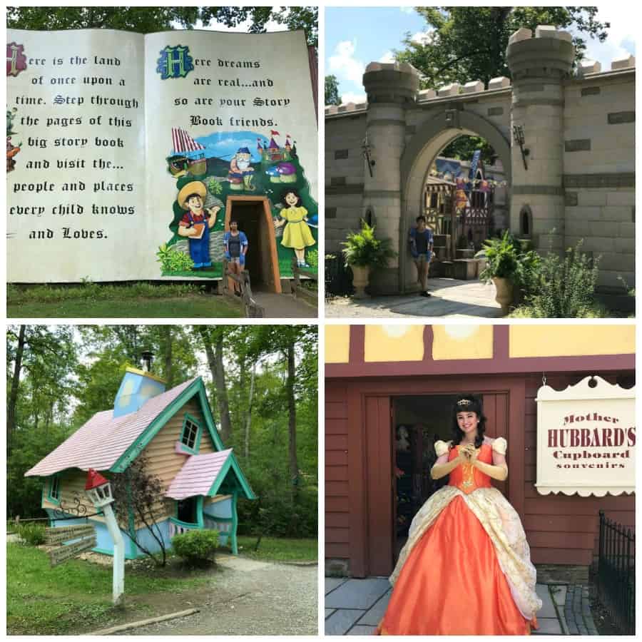 Classic nursery rhymes brought to life in Storybook Forest at Idlewild Park.