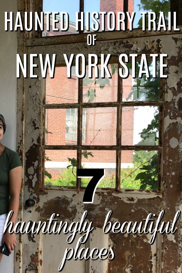 Headed to New York and ready to get your fill of heaunted spots? Here are seven must-see, hauntingly-beautiful places on the Haunted History Trail of New York State that are worth a stop! #ILOVENY #HauntedTrail #HauntedHistory #Haunted #Spooky #NewYorkState