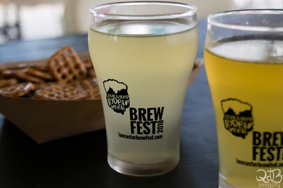 Lancaster BrewFest: A Central Ohio BrewCation 1 Souvenir sampling glasses at Lancaster BrewFest 2018.