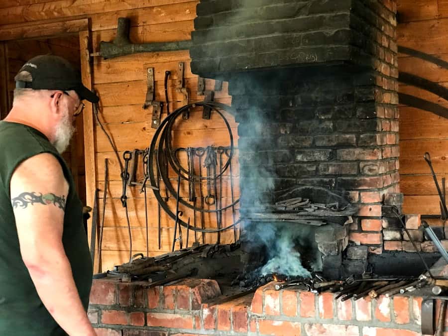 Haunted History Trail of New York State: Check out the working Blacksmith's shop when you visit Chittenango Landing Canal Boat Museum. And make sure to ask about ghostly tales, too.