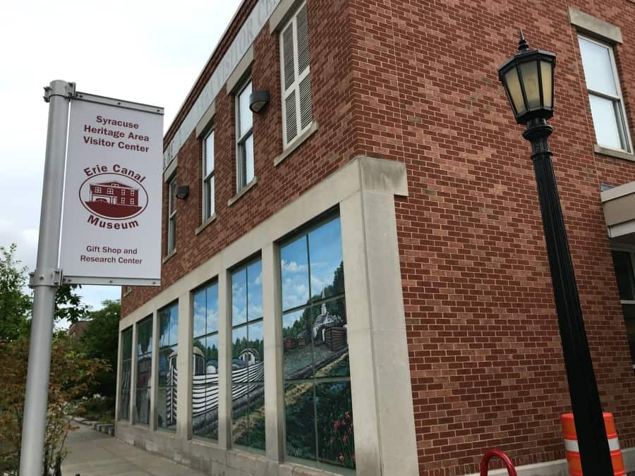 Haunted History Trail of New York State: Erie Canal Museum exterior in Syracuse, NY.