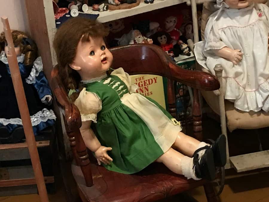 Haunted History Trail of New York State: Is it me, or are all old dolls automatically creepy? 