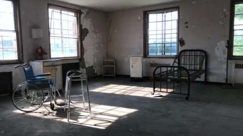 Haunted History Trail of New York State: All the natural light at Rolling Hills Asylum.