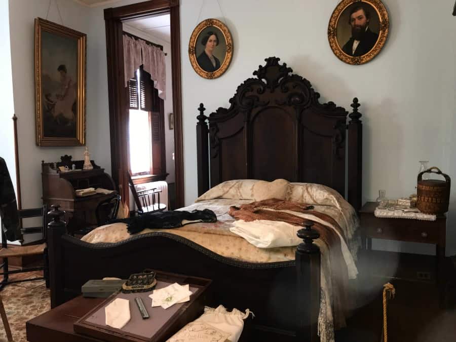 Haunted History Trail of New York State: Check out those orbs in an upstairs bedroom at Seneca Falls Historical Society.