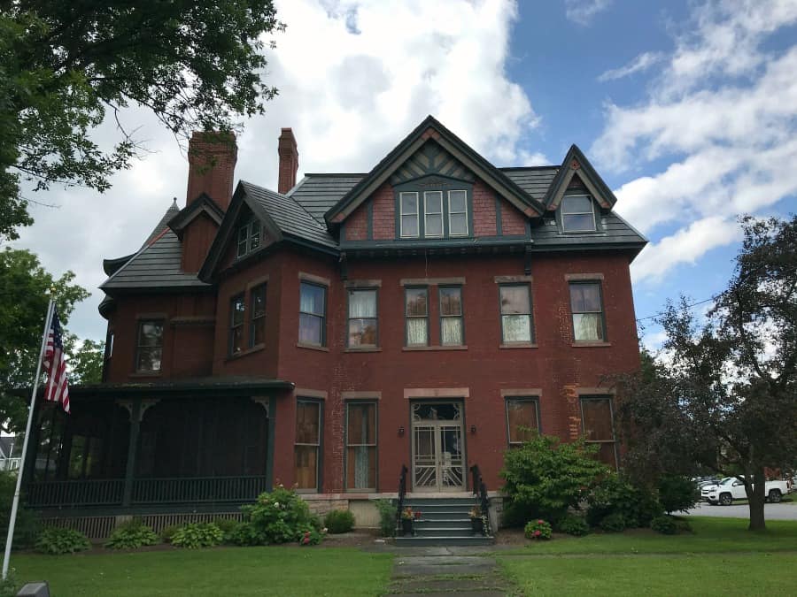 Haunted History Trail of New York State: Seneca Falls Historical Society Exterior.