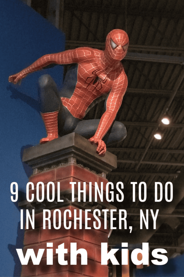 Headed to Rochester, NY with family? Here are nine cool things to do in Rochester with kids! #VisitROC #ILoveNY #FamilyTravel #Rochester #NewYork 