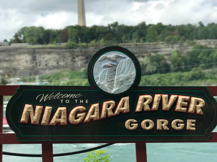 Walking in the Niagara Falls Gorge during our Cave of the Winds experience. Photo Credit: Karyn Locke