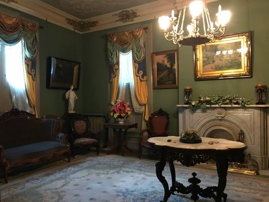 Beautiful furnishings at Butler County historical Society. I could totally live there. Photo Credit: Karyn Locke