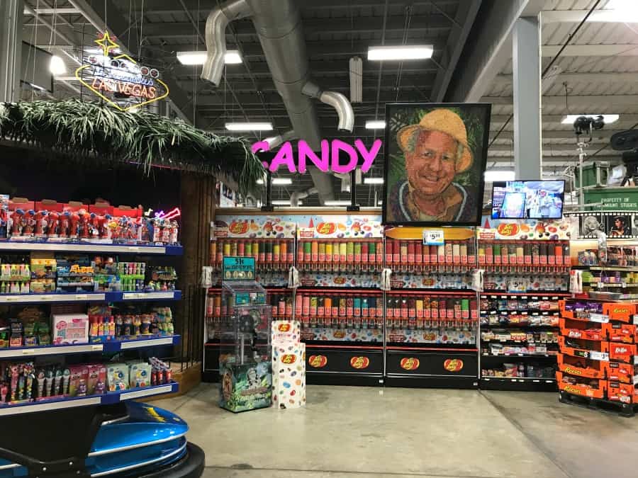 A giant candy aisle at Jungle Jim's. Photo Credit: Karyn Locke