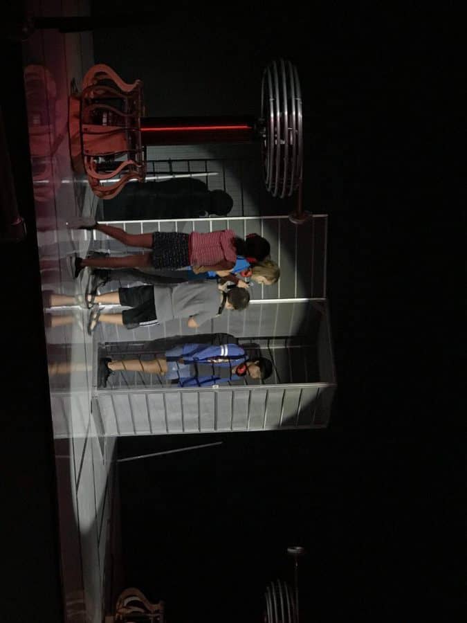  The Kid gets inside a grounded metal cage to see what it's like being surrounded by Tesla coil energy!