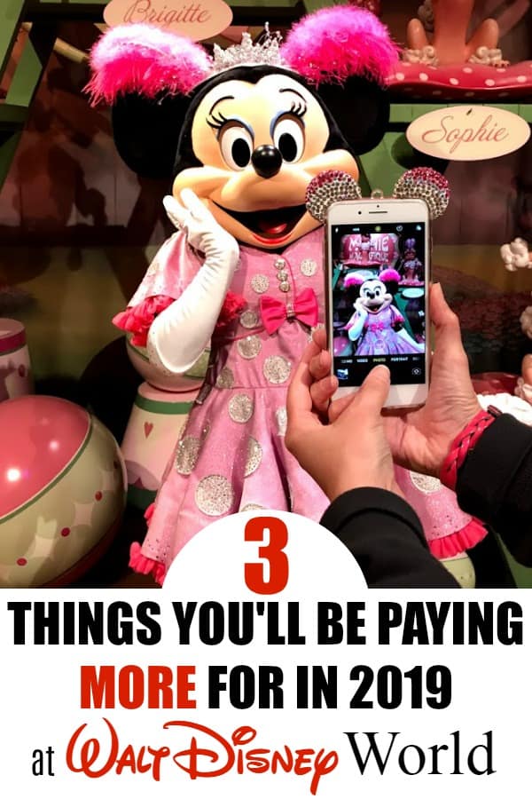 Headed to Walt Disney World this autumn or in 2019? Disney just announced three things you'll be paying more for. Here's the scoop. #Disney #DisneyParks #WDW #DisneyTickets