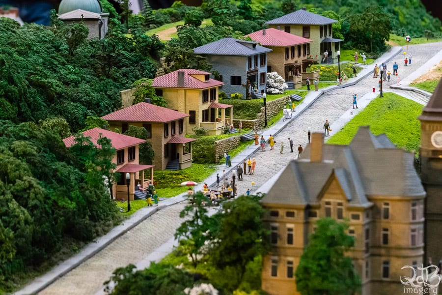 The latest addition to Carnegie Science Center's Miniature Train Display: Cement City. Photo Credit: Steven Locke