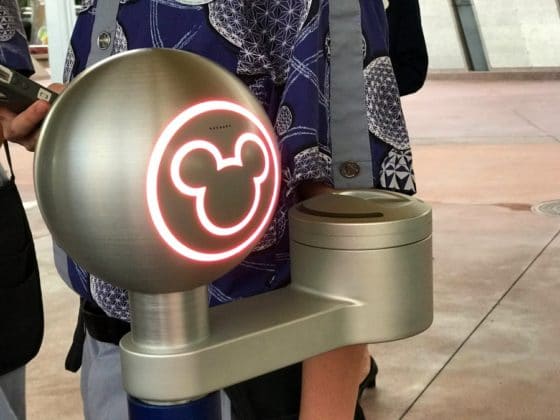 How to skip the lines at Disney -A lit-up turnstile at rope drop = fun! 