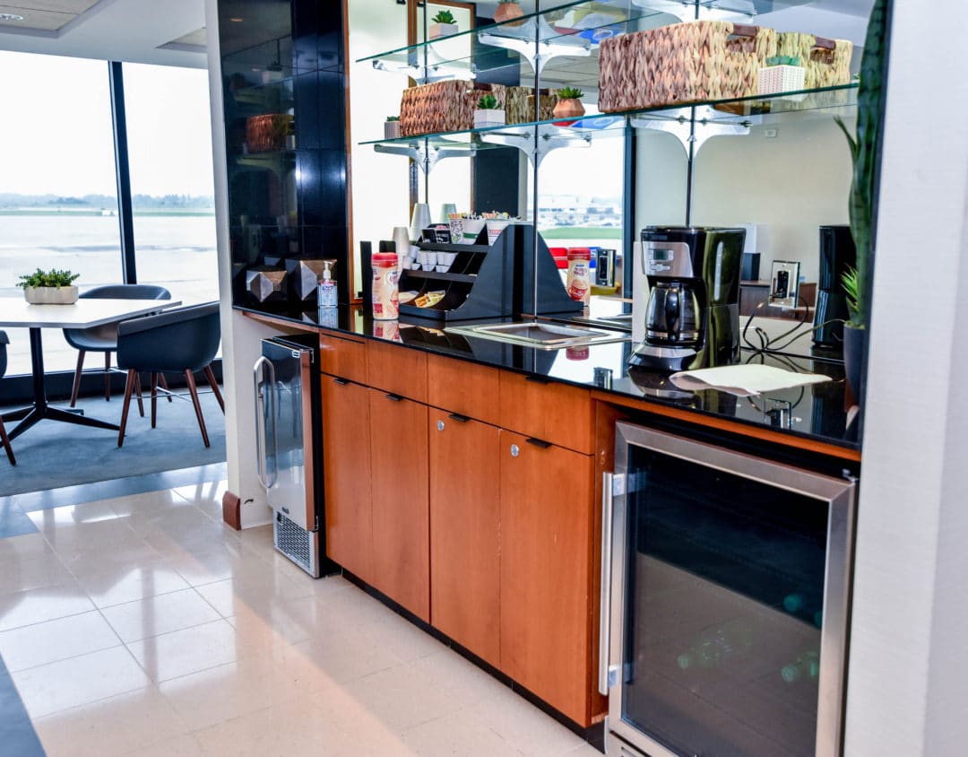 PIT Airport Guide for families: Pittsburgh International Airport Tips: Military lounge
