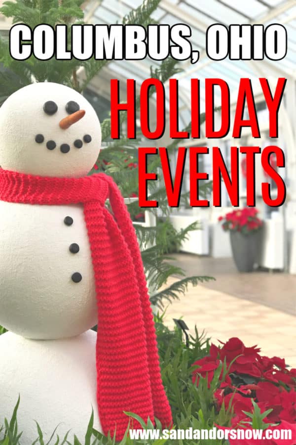 Ready to check out Columbus, Ohio holiday events? From 3 million Christmas lights in one place to indoor botanical beauty, here are the best Columbus holiday events this year! #expcols #Columbus #Ohio #ThingstodoinColumbus #HolidaysinOhio #MidwestTravel 