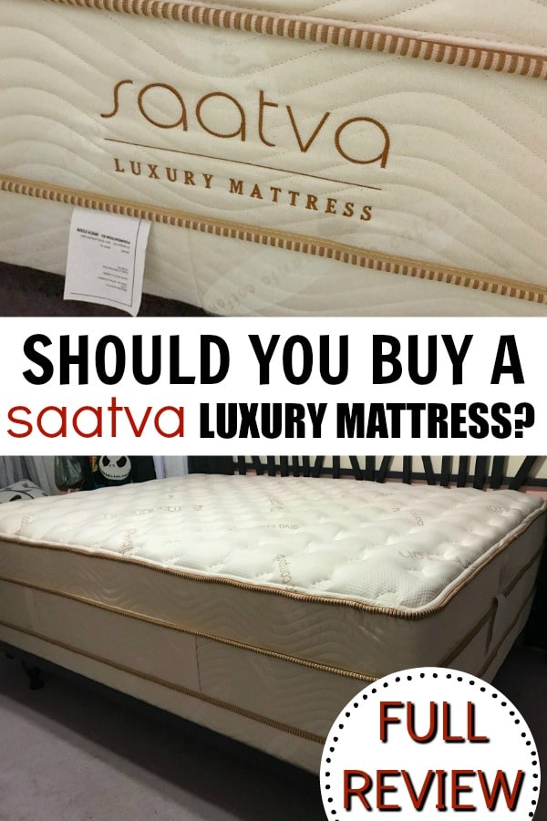 Considering a Saatva Mattress? Here's a full review including pricing, delivery, and setup. #Saatva #SaatvaMattress #SaatvaReview #MattressReview AD
