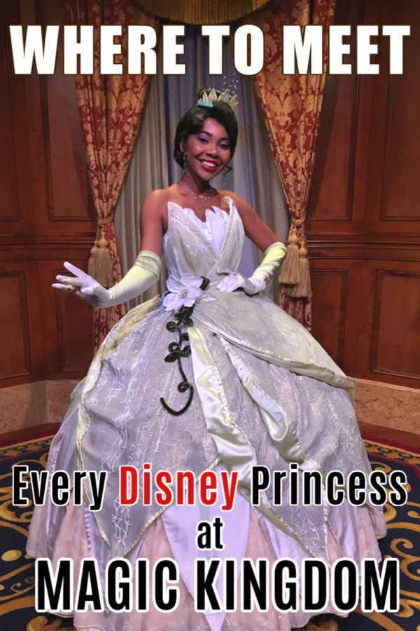 Want to check off every Disney Princess from your meet and greet list? Here's where to find every Disney Princess in Magic Kingdom at Walt Disney World! #Disney #WaltDisneyWorld #DisneyWorld #MagicKingdom #FamilyTravel #Orlando #ThemePark #DisneyPrincess